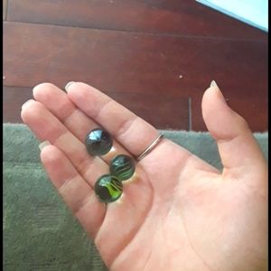 3 Collection Marbles, multicoloured.